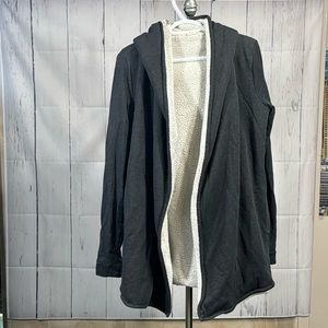 Gap fleece wrap up jacket, size S